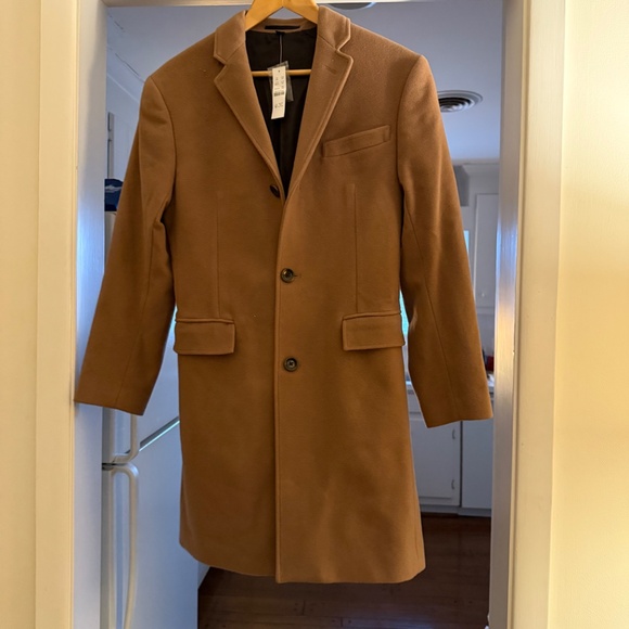 Jcrew men’s cashmere blend top coat - Picture 6 of 7